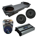 02-13 Cadillac Escalade Underseat Kicker CVT12 Dual 12 Rhino Sub Box HA-A800.1
