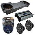 02-13 Chevy Avalanche Underseat Kicker Comp C12 Dual 12Rhino Sub Box HA-A800.1