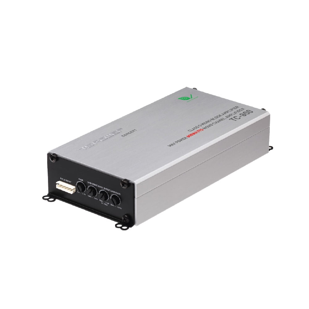 NESA TC-800 1-CHANNEL 800W MAX ULTRA MINI CLASS-D DIGITAL MONOBLOCK AMPLIFIER