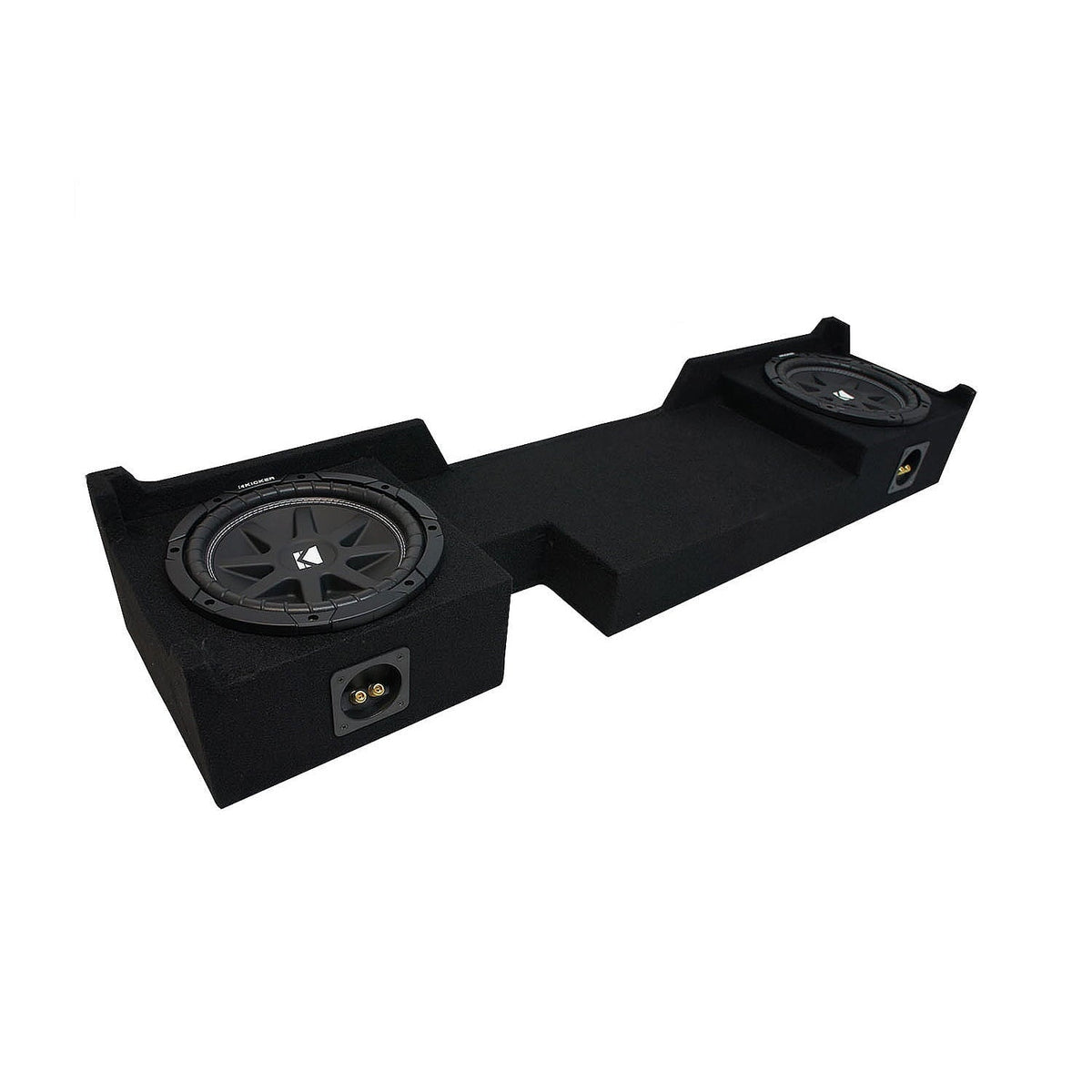 04-08 Ford F-150 Ext Super Cab Truck Kicker Comp C10 Dual 10Sub Box 2 Ohm