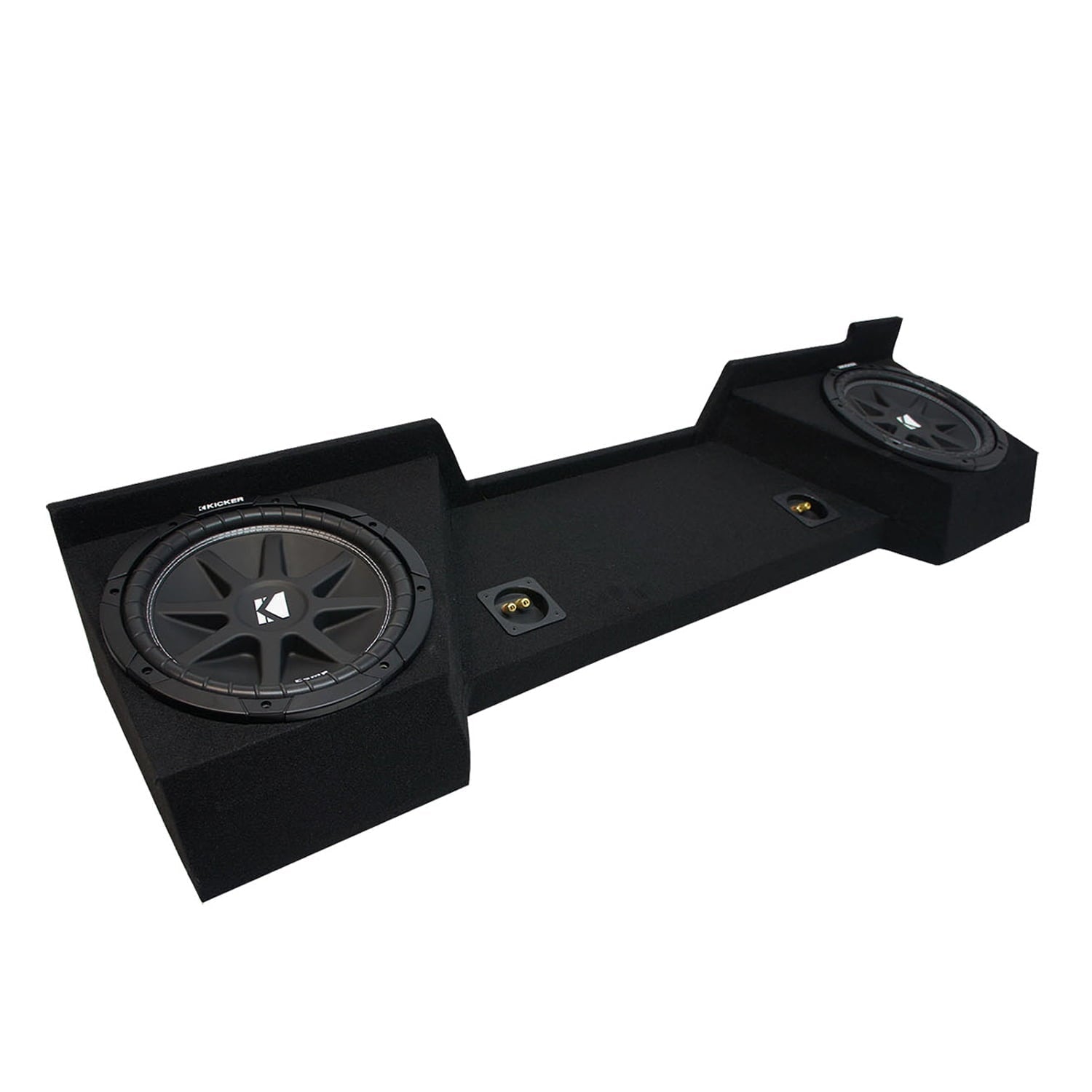 Harmony Accessory Master Kicker Comp C10 Dual 10Sub Box for 2007-2013 Chevy Silverado Ext Cab