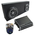 07-13 Toyota Tundra Crew Max Kicker Comp C10 Dual 10Custom Sub Box CXA8001 Amp