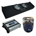 09-20 Ford F-150 Super Crew Truck Harmony R124 Dual 12Sub Box & HA-A400.1