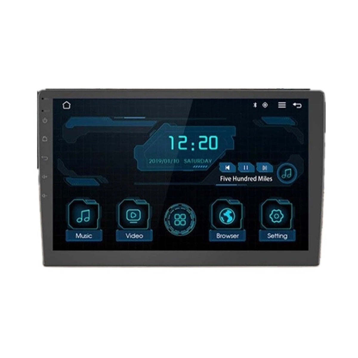 10.1" IPS Car Headrest Monitor Table PC Video Player Monitor 1G RAM 16GB IR AV FM USB Game Remote Control