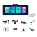 10.26In 4K DVR Car Monitor Carplay Android Auto Dashboard ADAS Dash Cam Dual Cameras GPS Navigation WIFI FM IPS Screen A