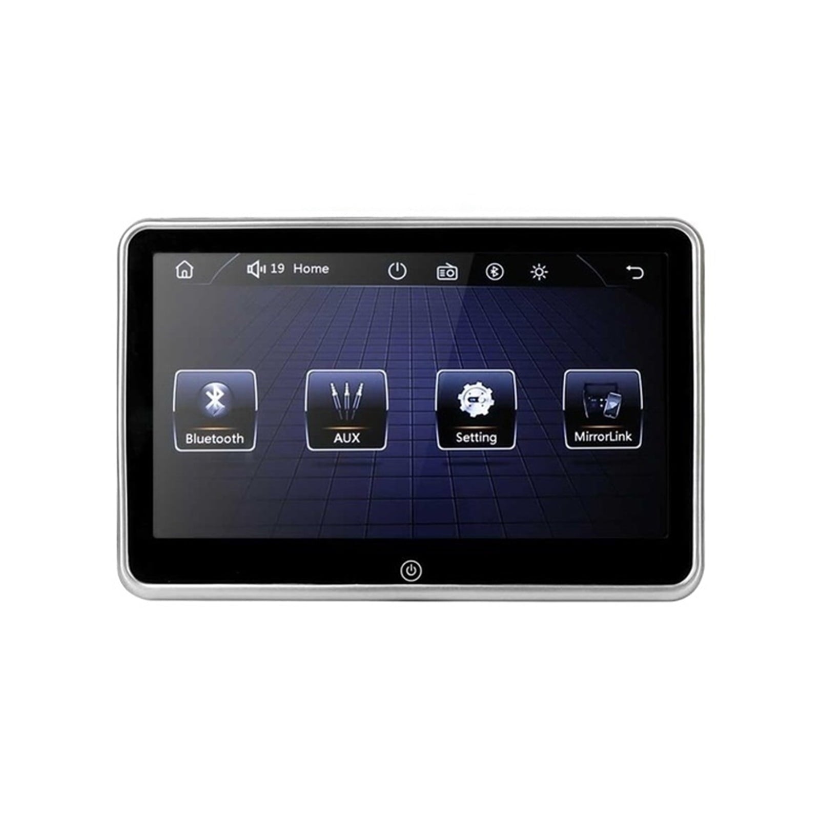 10 Inch Ultra-thin Car Headrest Monitor MP5 Player Link FM HD 1080P Video Screen With USB/SD Multimedia Player