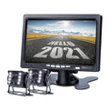 1080P 7IPS Screen AHD Car CCTV Monitor With 2 Channels Starlight Night Vision Reverse Backup Rear View AHD Camera