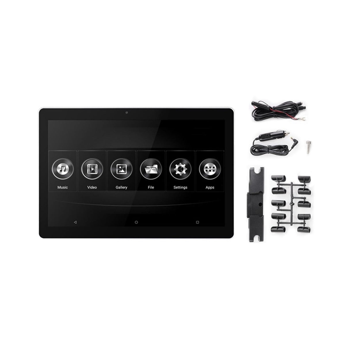 11.6 Inch Car Headrest Monitor 1080P Video In Earphone IN Touch Screen WIFI/Bluetooth/USB/SD//FM MP5 Video Player