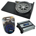 14-UP Chevy Silverado Double Cab Kicker Comp C12 Single 12 Sub Box HA-A400.1