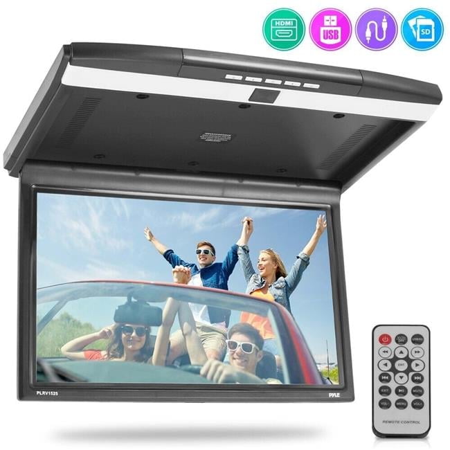 15.6 in. Hi-Res Widescreen Overhead Flip-Down Roof Mount Monitor
