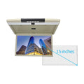 17.3 Inch Car Monitor HD LCD Screen Automobile Ceiling Roof Mount Monitor Multimedia TV Car Video Player IR FM Link