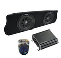 1994-2004 Ford Mustang Coupe Kicker Comp C10 Dual 10Custom Sub Box & CXA800.1