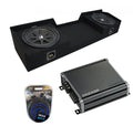 1999-2006 GMC Sierra Ext Cab Truck Kicker Comp C12 Dual 12 Sub Box & CXA8001 Amp