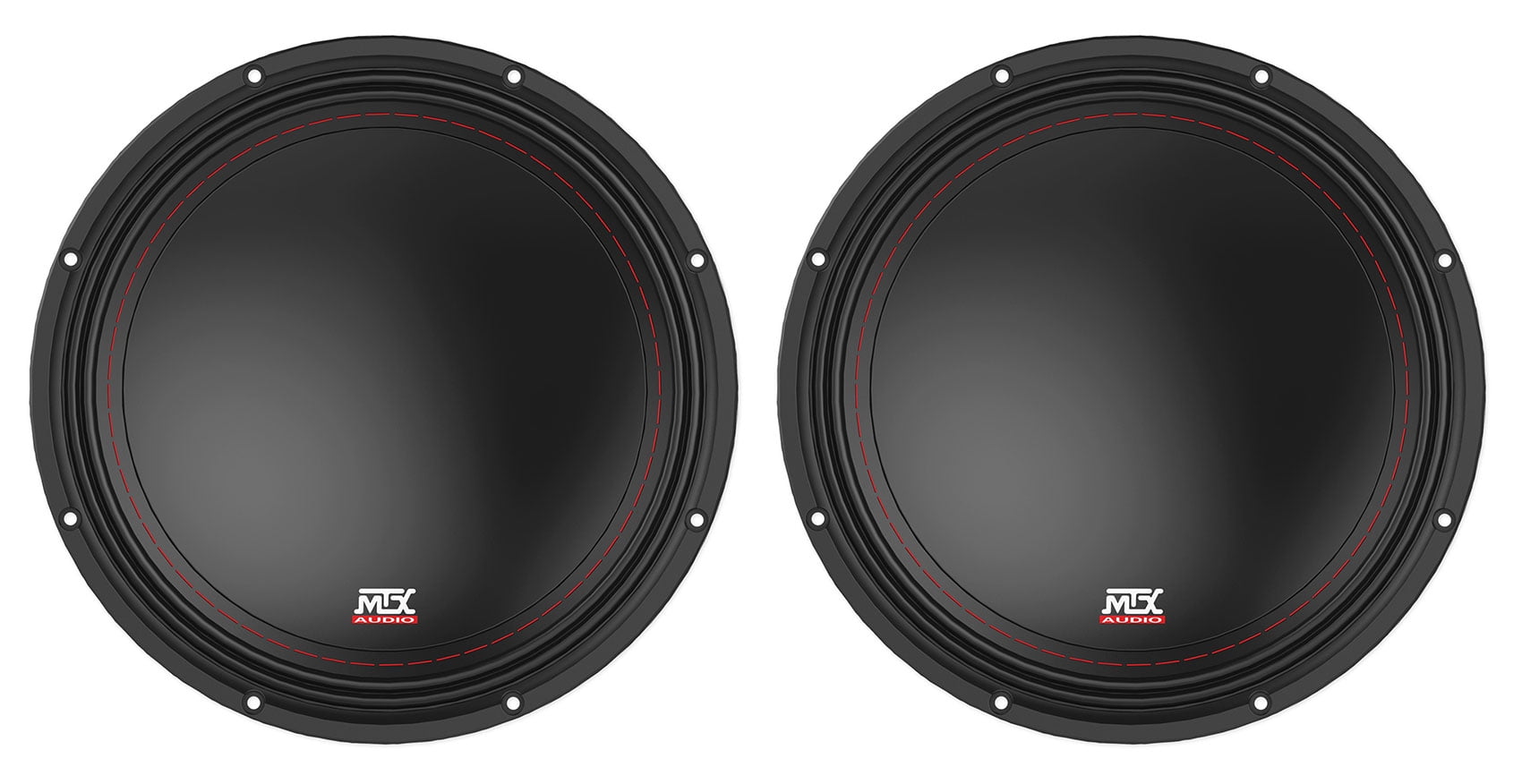 (2) MTX 3510-02 101000 Watt Peak SVC 2-ohm Car Audio Subwoofers Subs