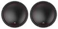 (2) MTX 5512-44 121600 Watt Peak DVC 4-ohm Car Audio Subwoofers Subs