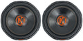 (2) Memphis Audio MJP1522 151500w MOJO Pro Car Audio Subwoofers DVC 2 ohm Subs
