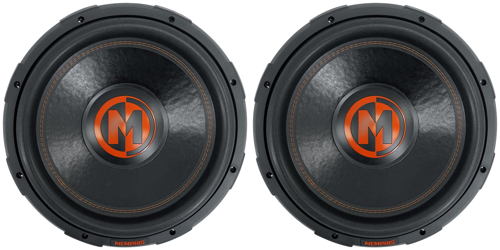 (2) Memphis Audio MJP1544 151500w MOJO Pro Car Audio Subwoofers DVC 4 ohm Subs