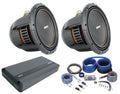 (2) Memphis MOJO 1212 12 3000w Competition Car Subwoofers+VIV3000.1V2 Amplifier