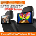 (2 PCS )Android 12 2+32G 10.1''Car Headrest Monitor Tablet Screens Wireless CarPlay Auto Rear Seat Video TV Player FM Bluetooth HD Touc