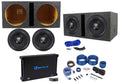 Rockville 4800 Watt Car Subwoofers with Mono Amplifie, 12, 2 Count