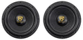 (2) Rockville W12K9D2 V3 12K9 V3 4000w Peak/1000w RMS Car Subwoofer DVC 2-Ohm Sub