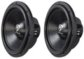 (2) Rockville W15K6D4 V2 158000w Car Subwoofers Dual 4-Ohm Subs CEA Compliant