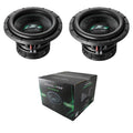2 x Deaf Bonce Apocalypse DB-SA272 121-Ohm 6000W Subwoofer New