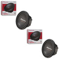 Pioneer TS-A301D4 12Dual 4 Ohm Car Component Subwoofer, 2 Count