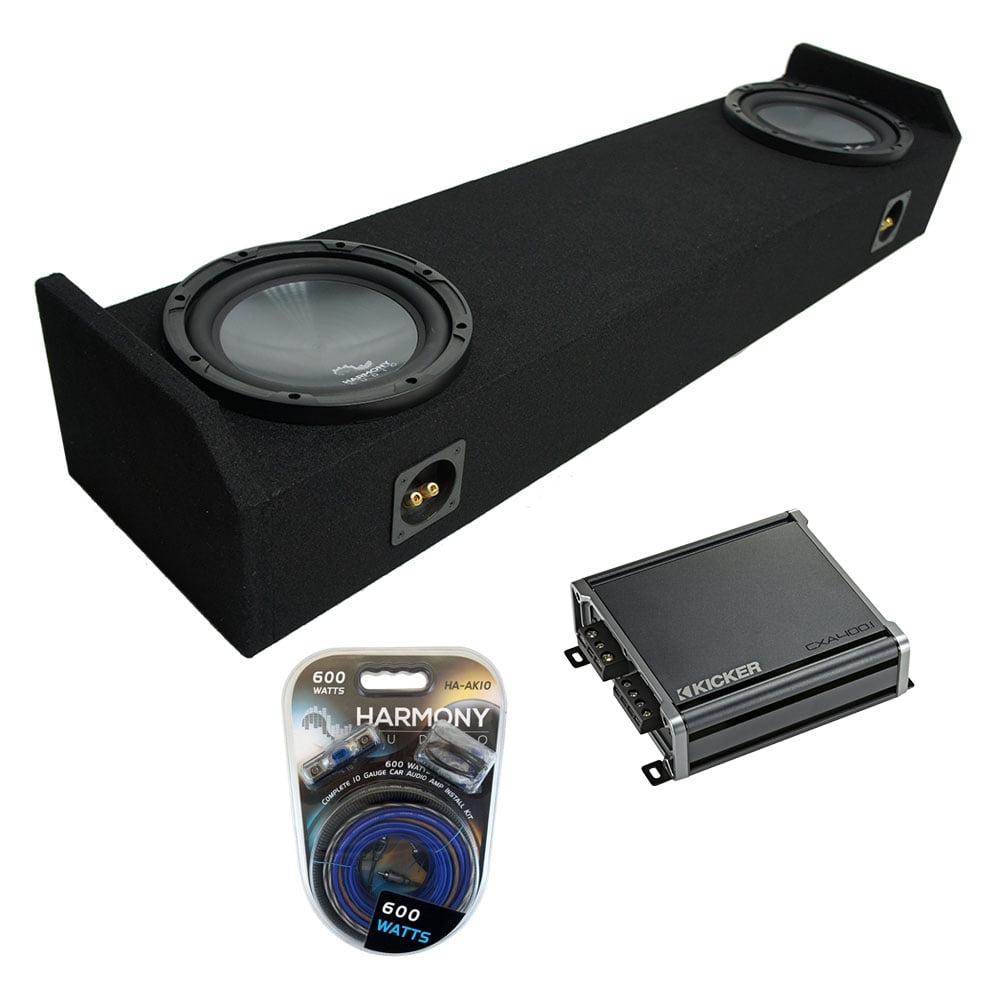 2006-2014 Honda Ridgeline Truck Harmony R104 Dual 10 Sub Box Enclosure & CXA4001