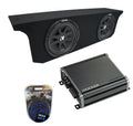 2007-2015 Jeep Wrangler JK Unlimited Kicker Comp C10 Dual 10 Sub Box CXA8001 Amp