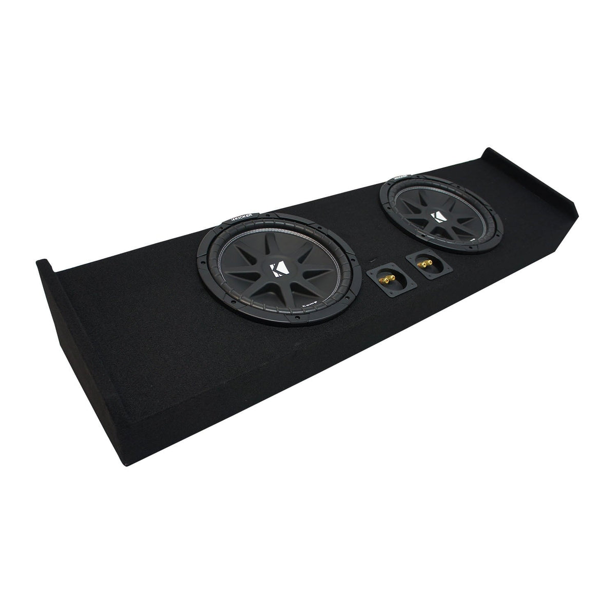2009-2015 Ford F-150 Super Crew Truck Kicker Comp C10 Dual 10Sub Box 2 Ohm