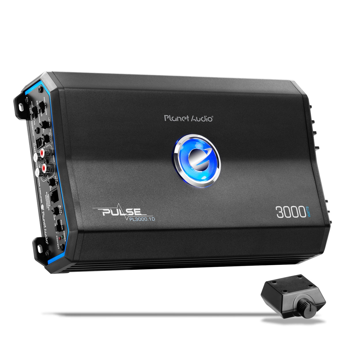 Refurbished Premium Planet Audio PL3000.1D Pulse Series Car Audio Amplifier ¨C 3000 High Output, Monoblock, Class D, 1 Ohm Stable, Low Level Inputs, Low Pass Crossover, Mosfet Power Supply (Refurbished)