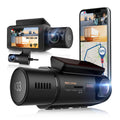 Rexing V33 3 Channel 1440p+1440p+1440p Front, Cabin and Rear Camera Dashcam with Built-in Wi-Fi & GPS