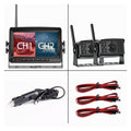 2ch AHD Wireless Truck DVR Car Monitor Car Screen Screen 7IR Night Vision Reverse Backup Recorder Wifi Camera For Bus RV