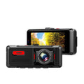 3.16 Inch Dual Lens Image 1080P Hidden Wide Angle Driving Recorder Dash Cam Dual Lens Car DVR Camera Support Reversing