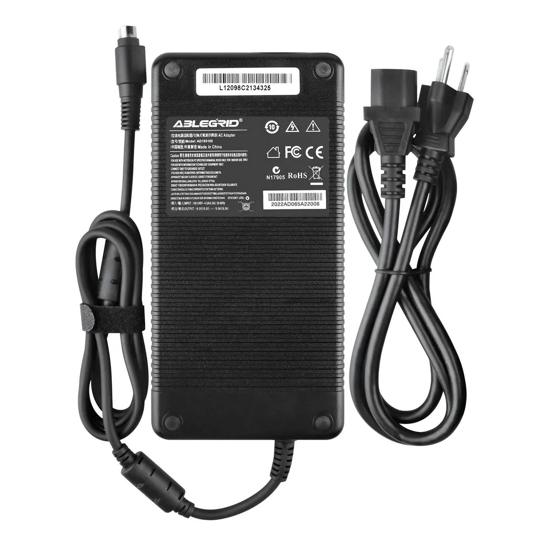 330W AC Adapter Charger Power Cord for Clevo P770ZM & P770ZM-G Portable PC 4 HOLE  PSU