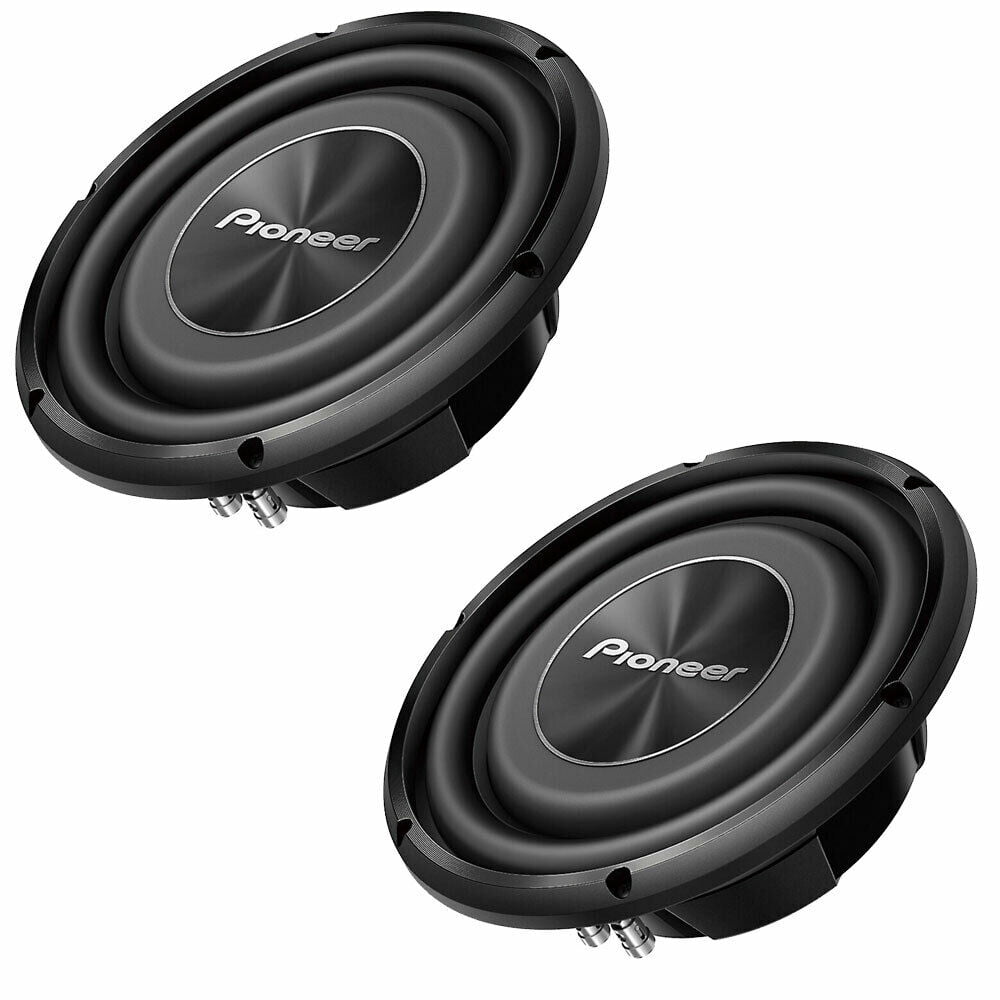 (2) PIONEER TS-A2500LS4 10600W RMS TS-SERIES SVC 4-OHM CAR SUBWOOFERS PAIR SUB