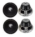 4) HIFONICS HFX12D4  122400W Car Audio DVC Subwoofers Power Bass Subwoofers
