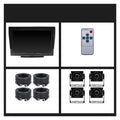 4CH AHD 1280x720P 10.1 Inch IPS Truck Bus Vehicle DVR Recorder Monitor With 4 Channels Front Rear Left Right AHD Parking Camera