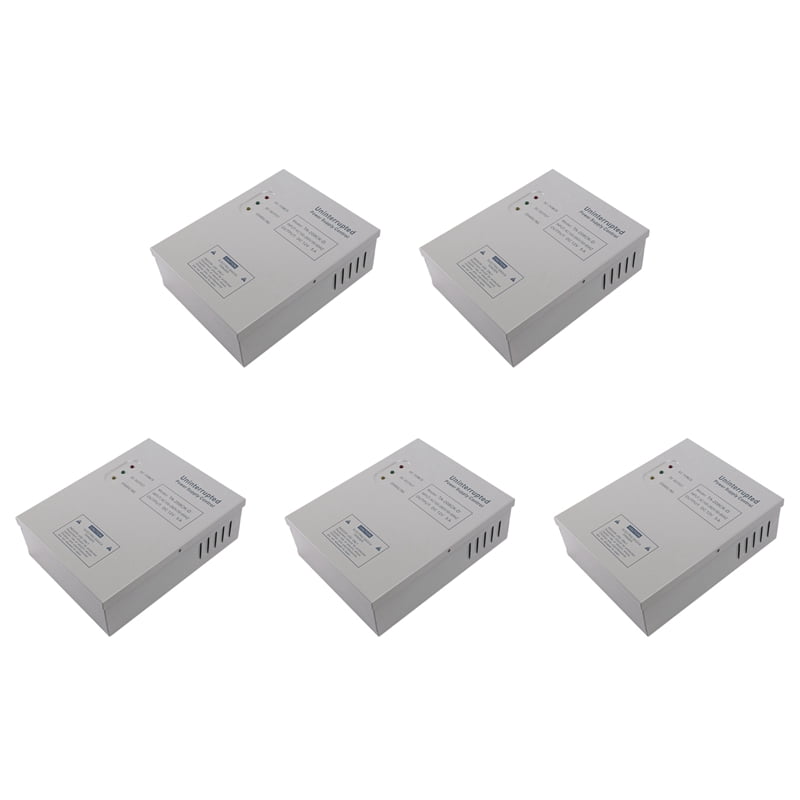 5X 208CK-D AC 110-240V DC 12V/5A Door Access Control System Switching Supply Power UPS Power Supply
