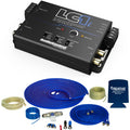Stinger SS1200XS 4GA Copper 1200W Amplifier Wiring Kit, AudioControl LC1i 2-Channel Line Output Converter/Line Driver