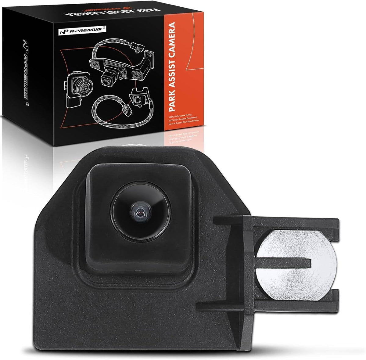A-Premium Park Assist Camera Rear View Backup Reverse Camera Compatible with Select Toyota Models - 2012-2019 Yaris - Replace# 8679052220