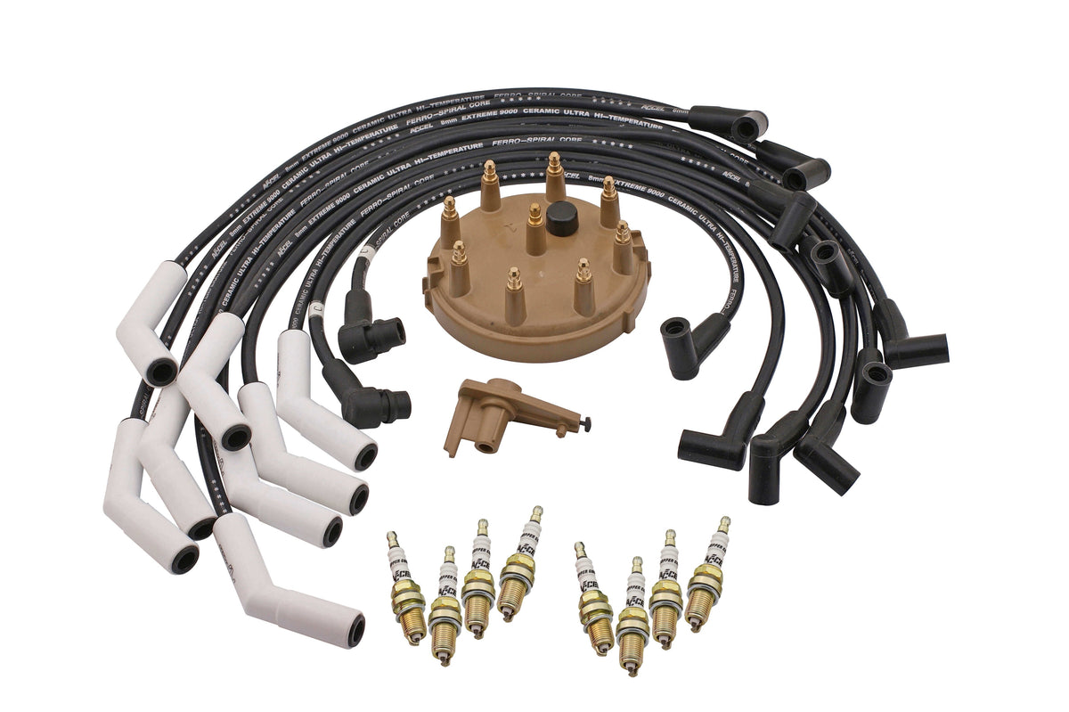 ACCEL TST15 Distributor Cap / Rotor Kit / Spark Plug / Spark Plug Wire Kit