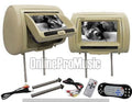 Absolute DPH-770PKGC 7.5-Inch Pair Headrest TFT/LCD(Cream/Tan)