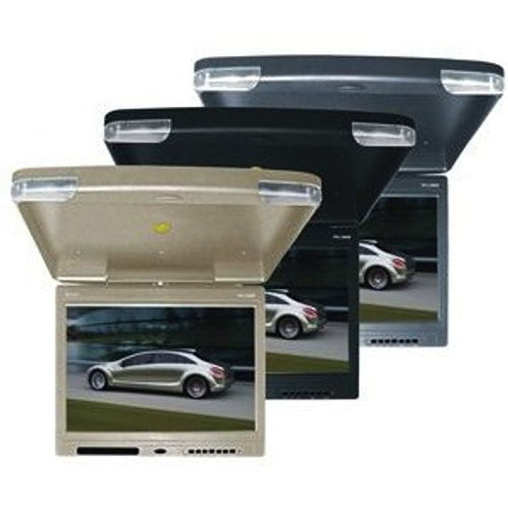 Absolute PFL TFT/LCD Overhead Flip Down Car Video Monitor with Built In IR Transmitter, Grey, 6