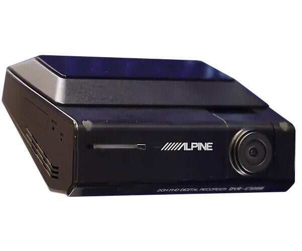 Alpine DVR-C320R HD Night Vision Dash Camera w/ Built-In WiFi, GPS, Drive Assist