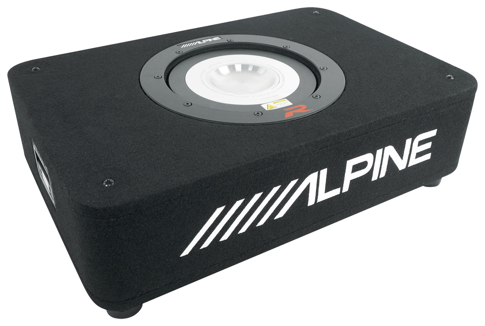 Alpine RS-SB10 10¡± HALO 1800w Shallow Slim Loaded Subwoofer in Sub Box Enclosure