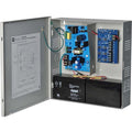 4 Fused Outputs Supervised Power Supply/Charger. 12/24VDC @ 4A. Grey Encl.