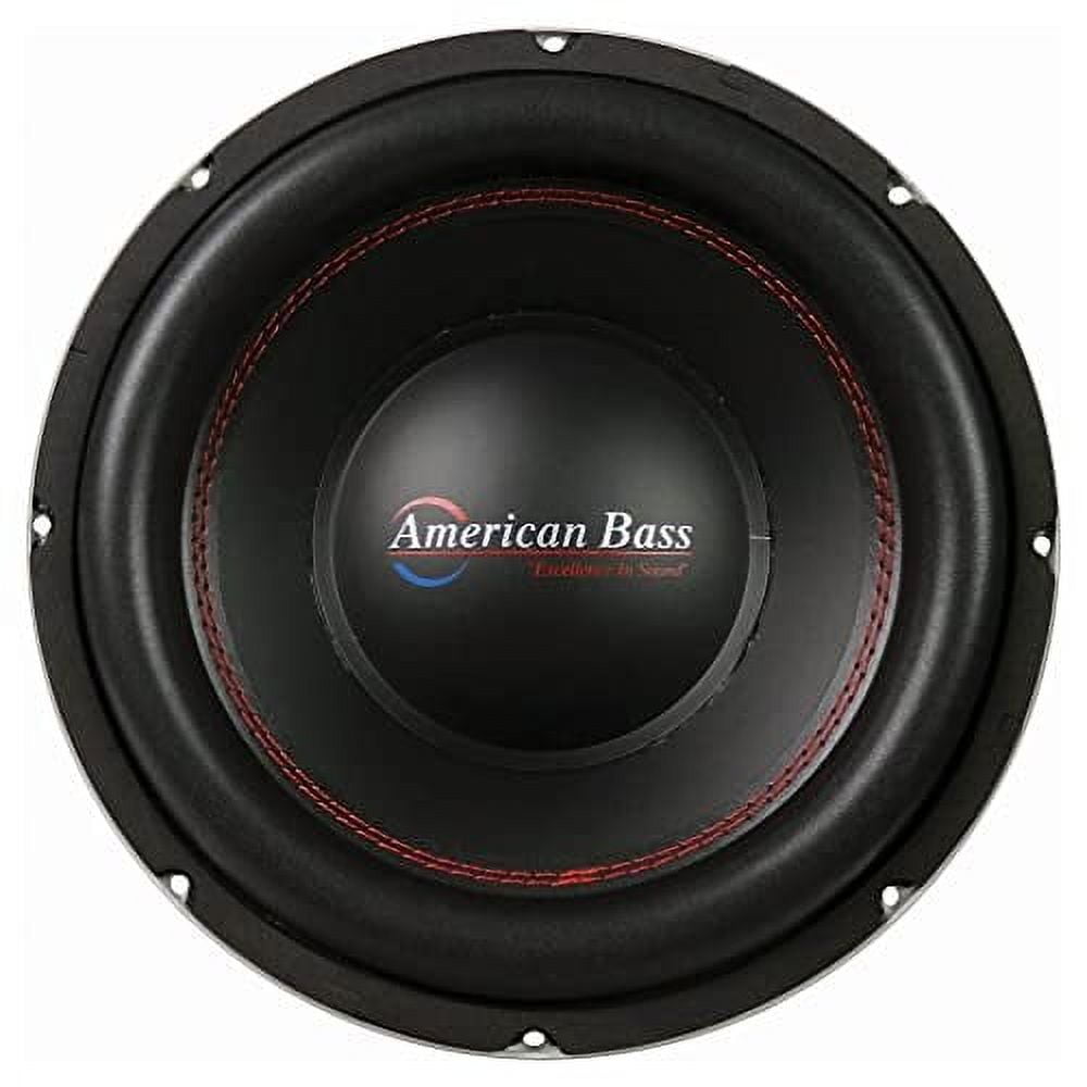 American Bass 10Subwoofer 1600 Watts Max Dual 4 Ohm Titan-1044 170 oz Magnet