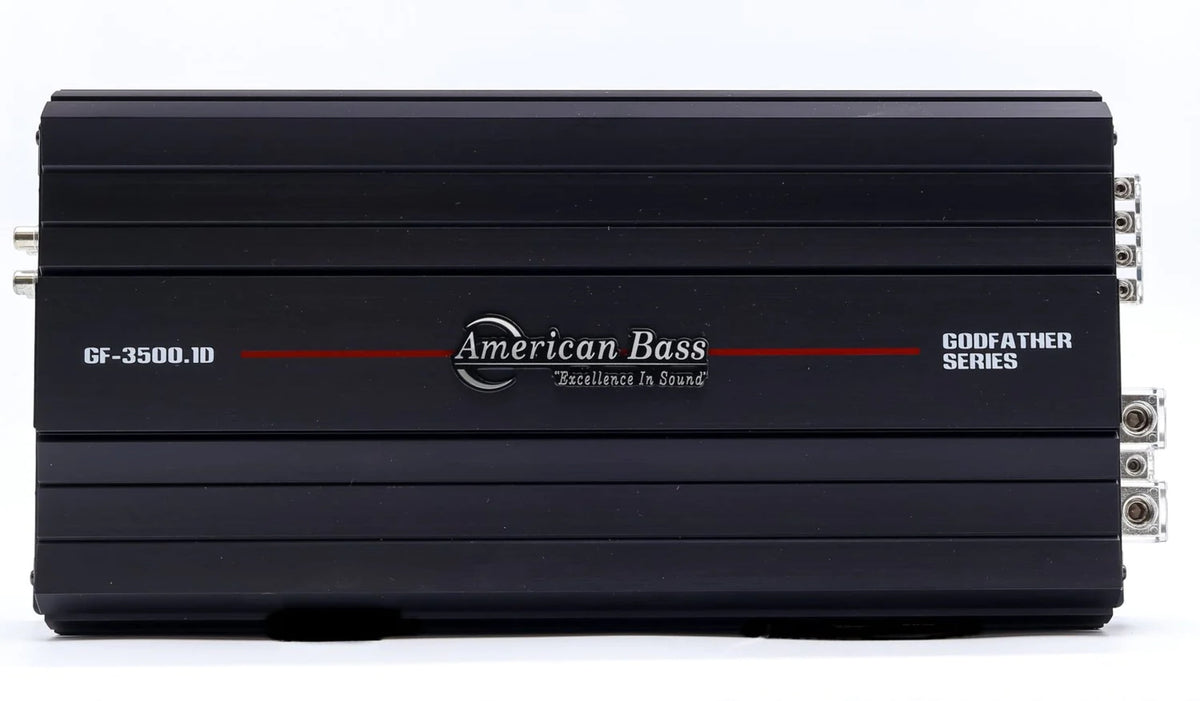 American Bass GF35001D Godfather 1ch Amplifier 3047 Watts Rms